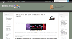 Desktop Screenshot of dccinstallsandsales.com